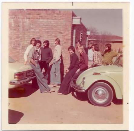 Dave Simpson, Louis Slabbert at Wilge River swing, Harrismith;