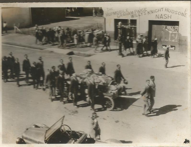 1939 Sept. Funeral of Stewart Bain Harrismith