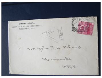 JFA Bland envelope full