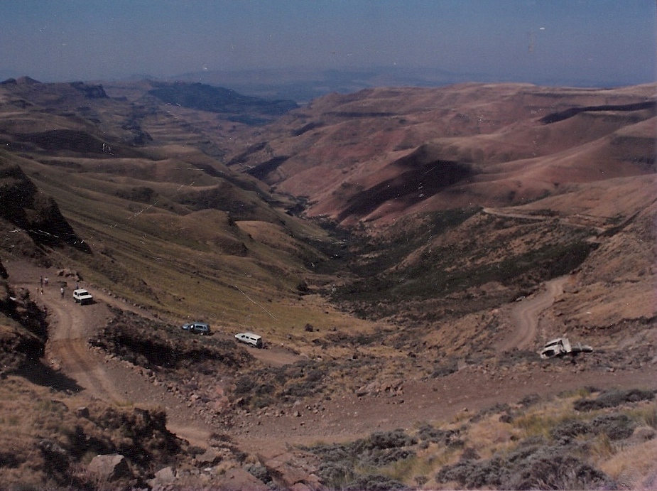 The three more capable - but less photogenic - bakkies