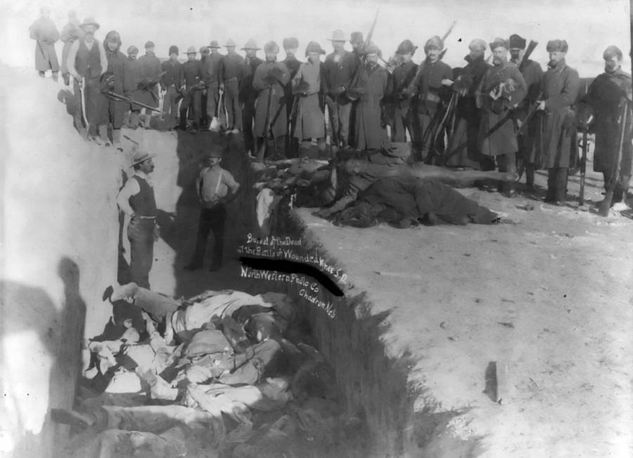 Wounded Knee grave