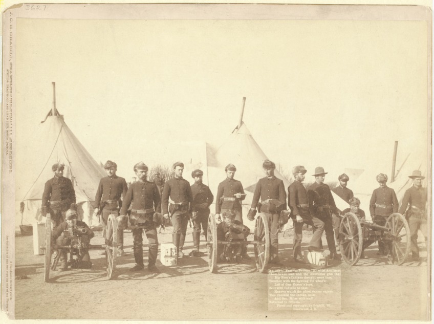 Wounded Knee machine guns