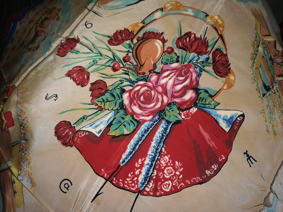 Honeymoon bullfight cloth Lourenco Marques 2